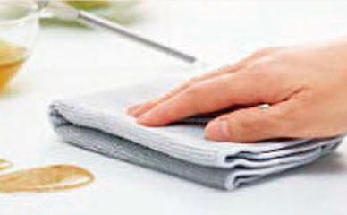 簡単お手入れで、毎日が清潔に