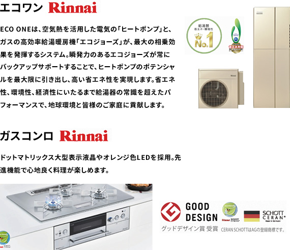 Rinnnai エコワン ガスコンロ