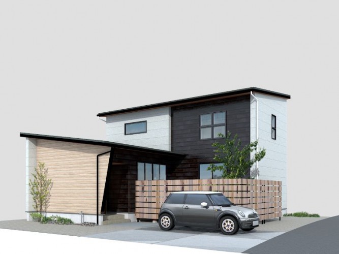 街かど展示場 彩(いろどり)-半平屋（松本市）