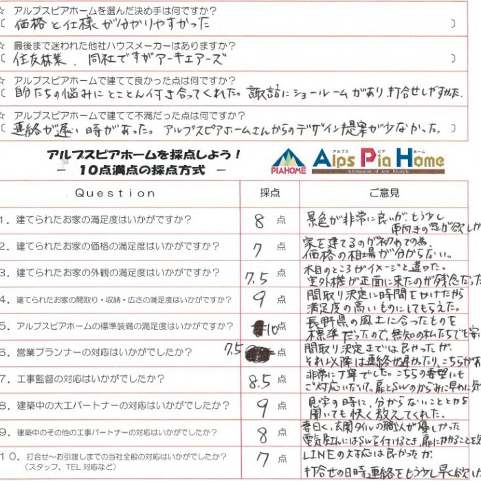 資金計画で不安を解消し、長野の風土に合った快適な住まいへ