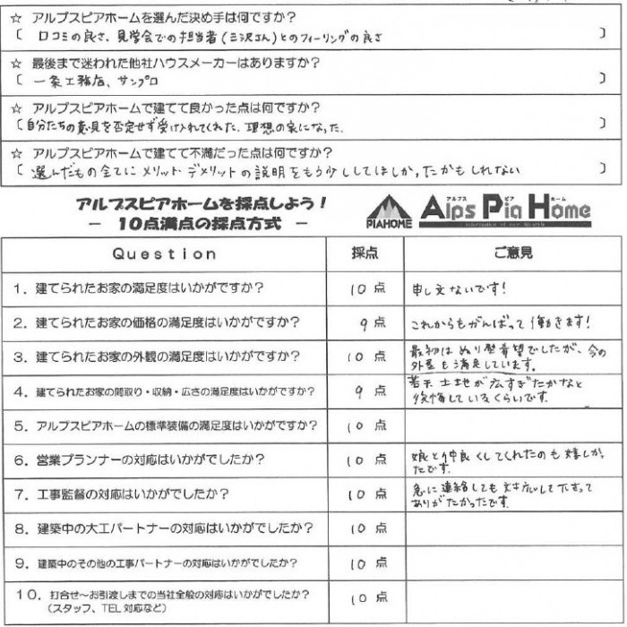 こだわりを詰め込んだ理想のお家になりました