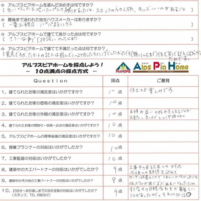 たくさん悩みながら形にしていった我が家で子供をのびのび育てるのが楽しみです